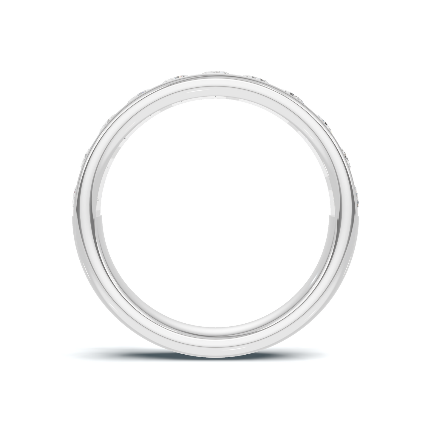 Elegant Channel Set Ring