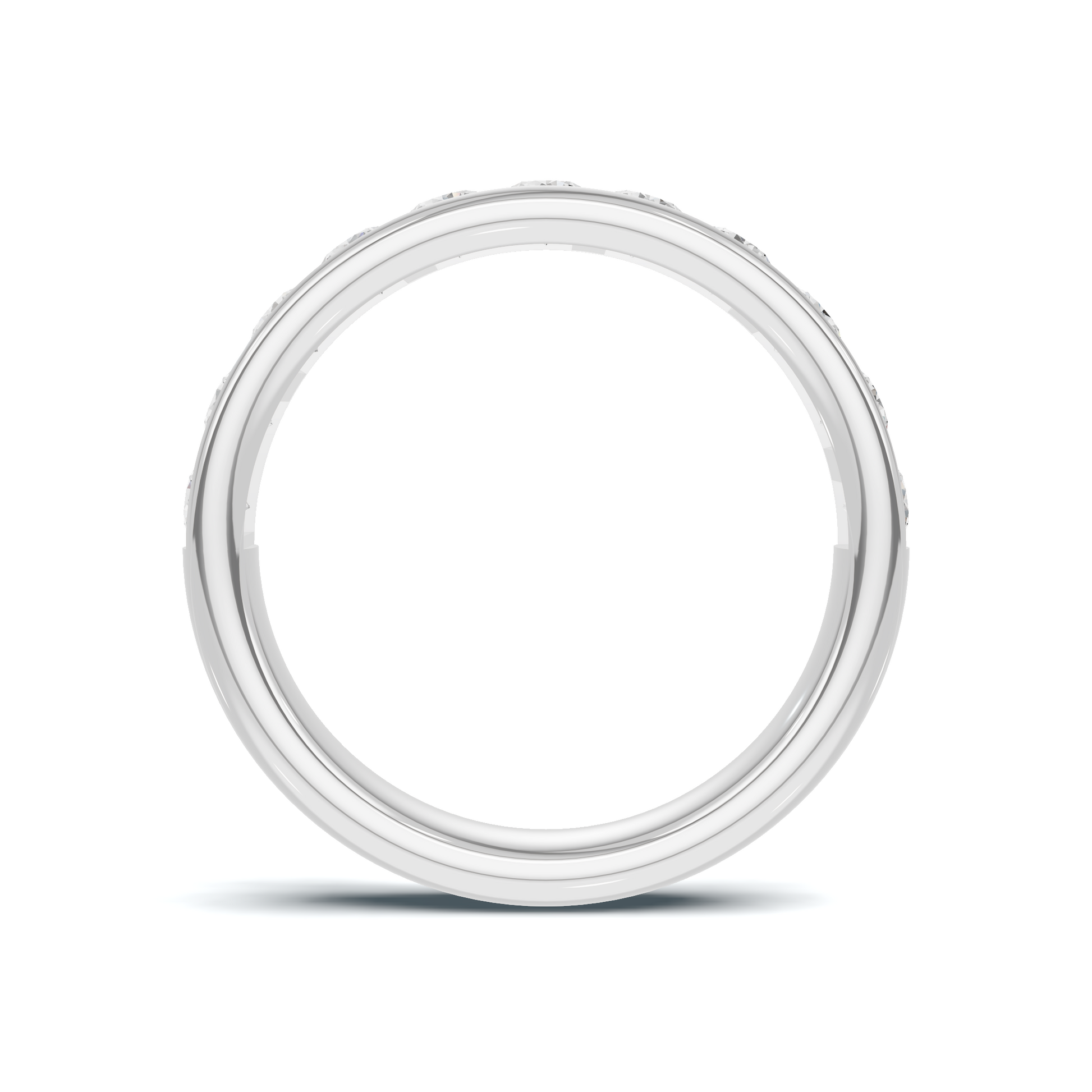 Elegant Channel Set Ring