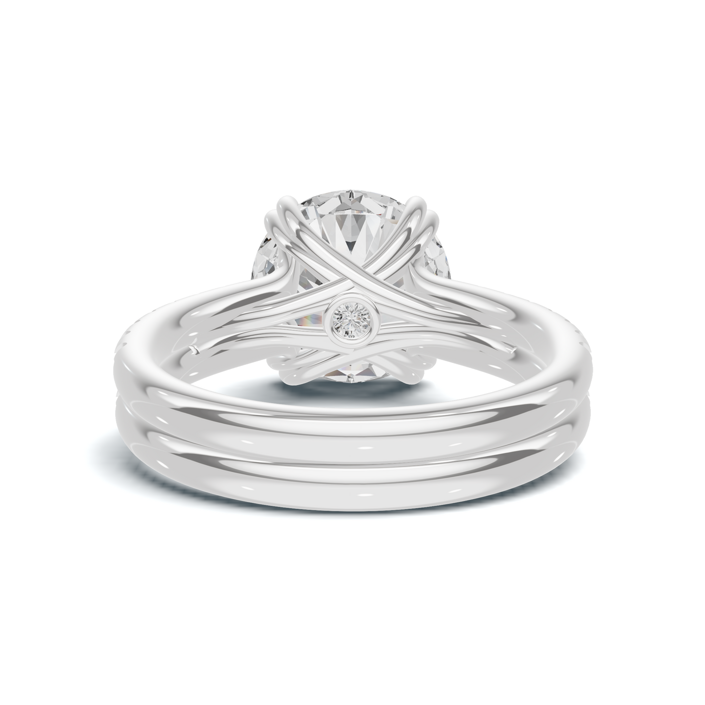 Elegant Cross Over Ring