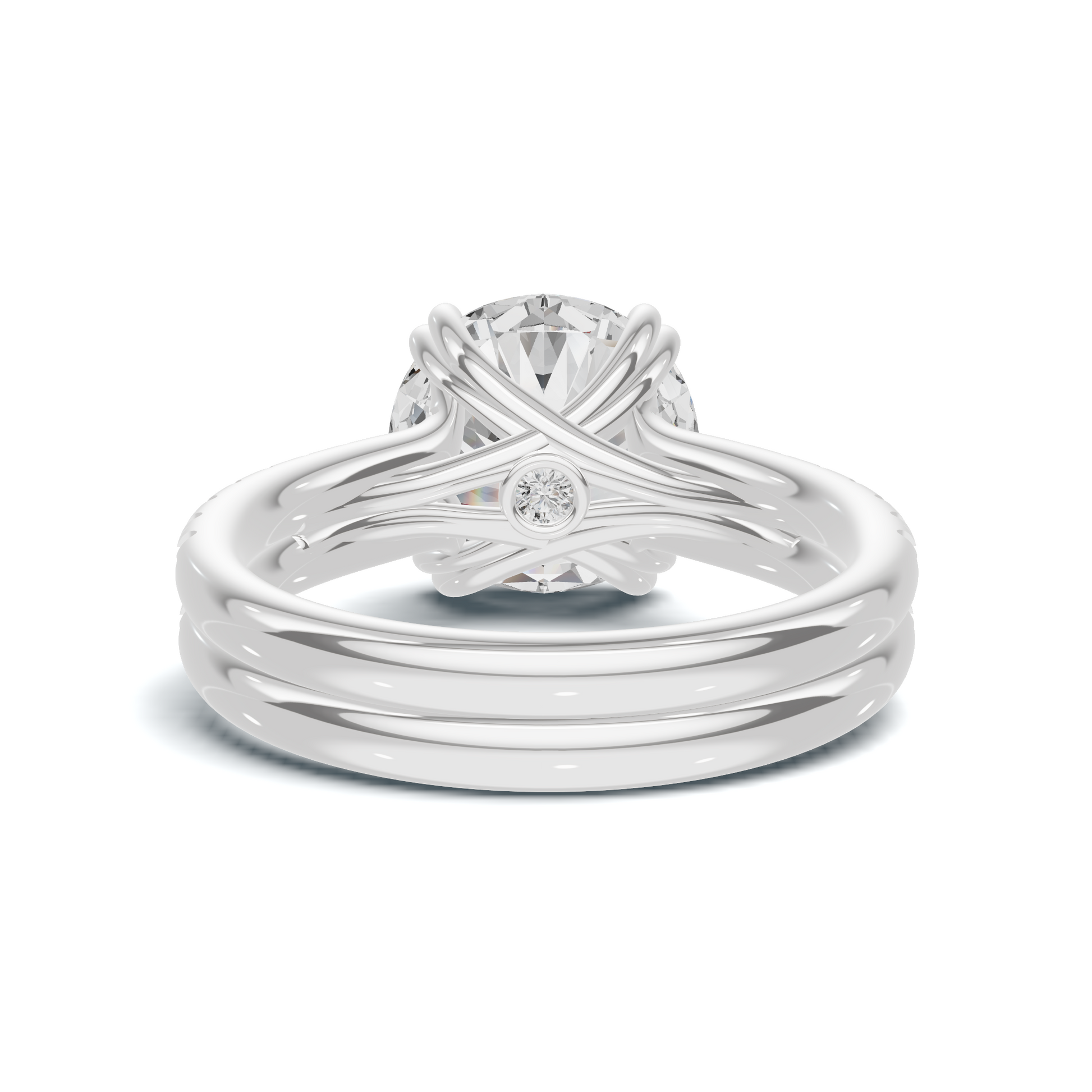 Elegant Cross Over Ring