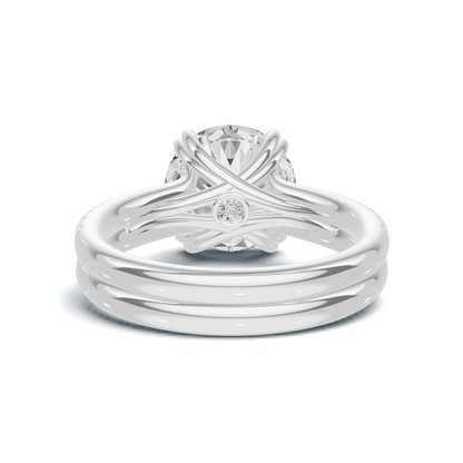 Elegant Cross Over Ring