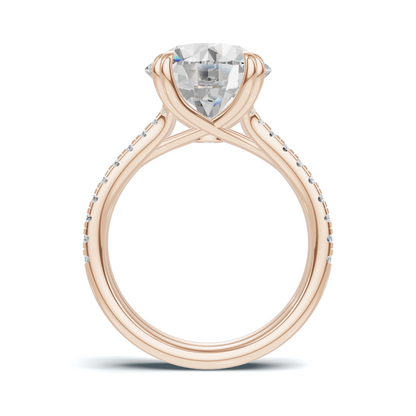 Elegant Cross Over Ring