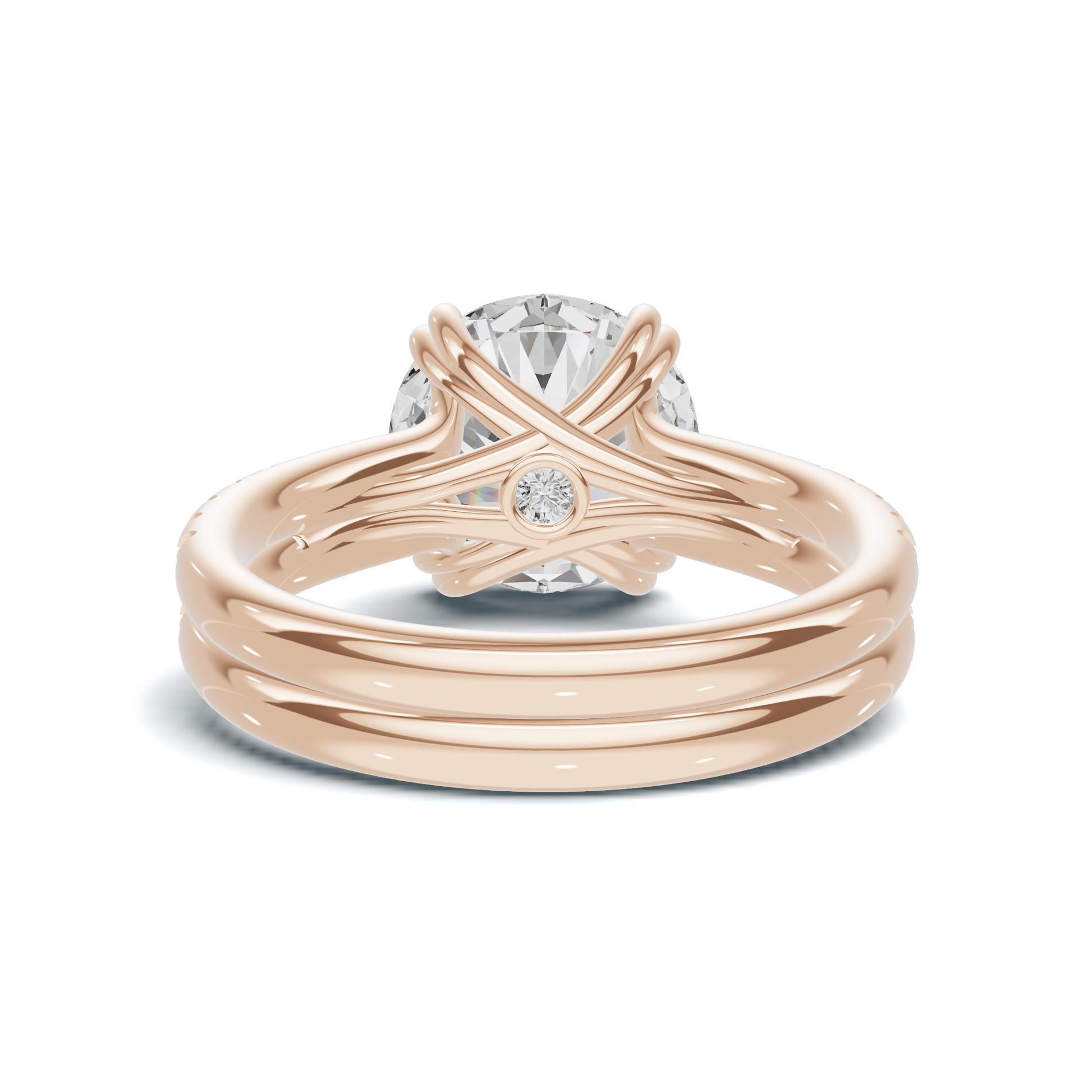 Elegant Cross Over Ring
