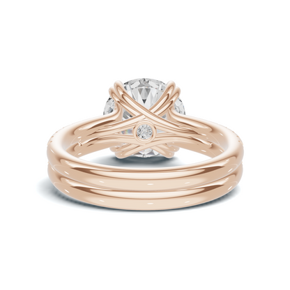 Elegant Cross Over Ring