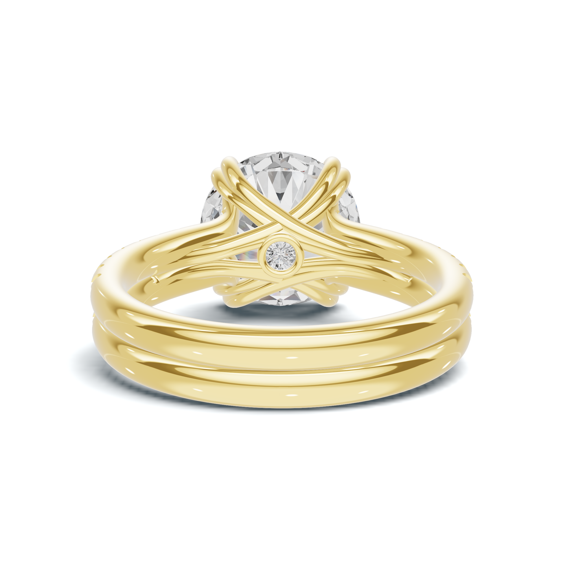 Elegant Cross Over Ring