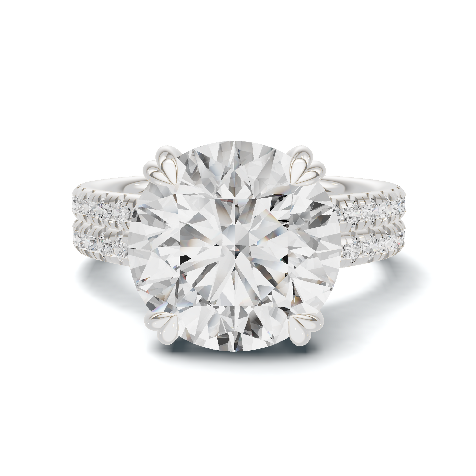Elegant Cross Over Ring