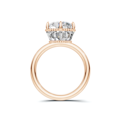 Elegant Crown Setting Ring