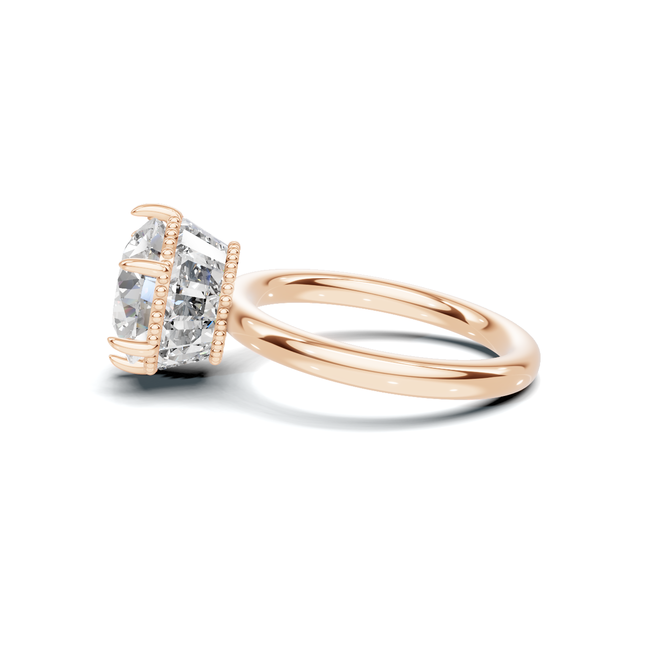 Elegant Crown Setting Ring