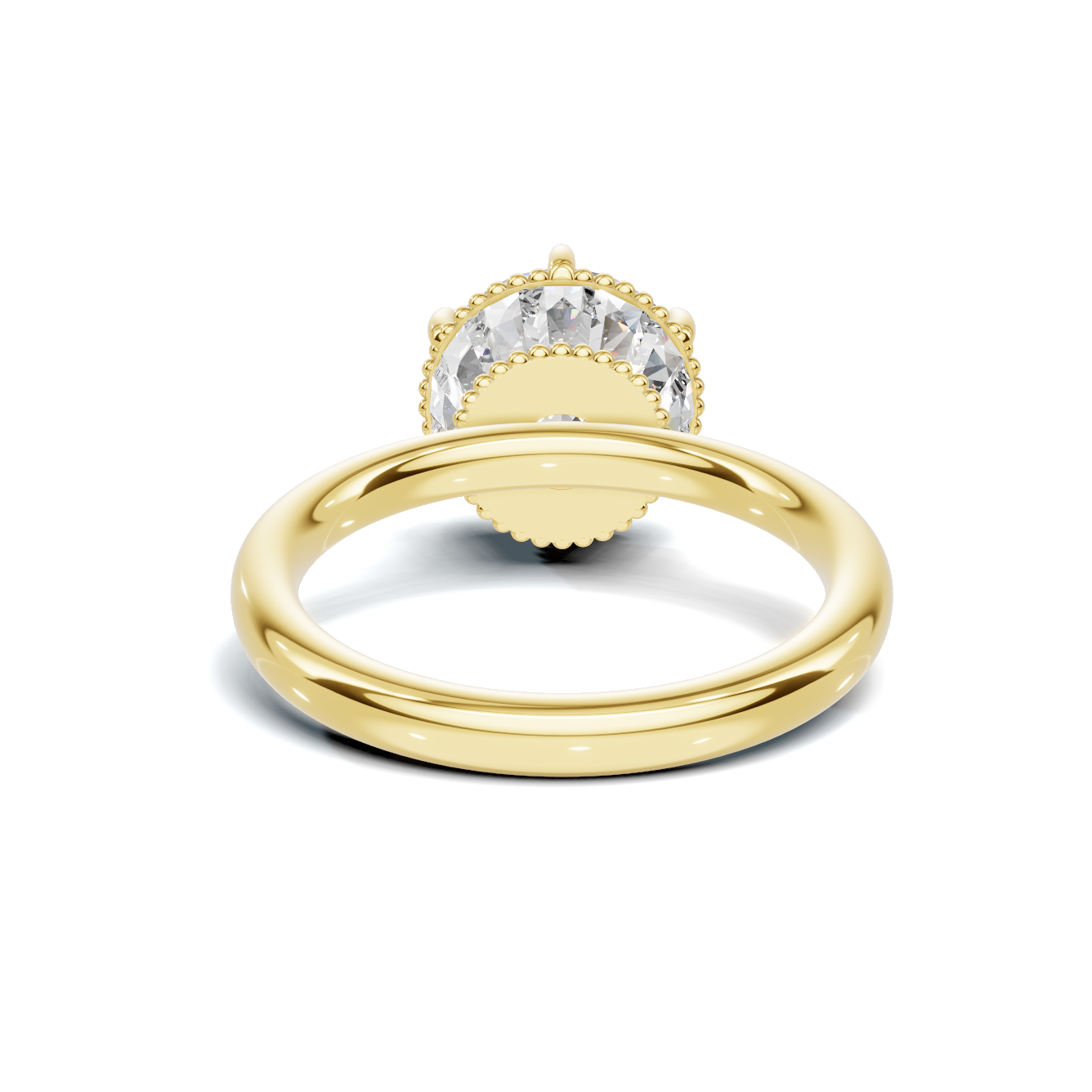 Elegant Crown Setting Ring