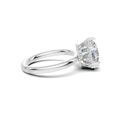 Elegant Crown Setting Ring