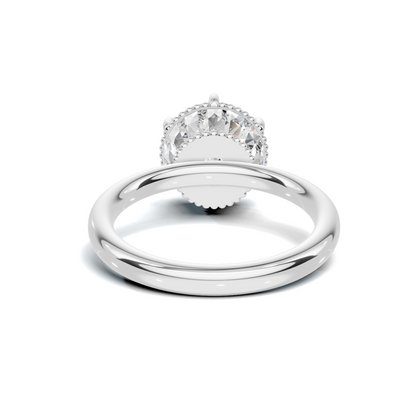 Elegant Crown Setting Ring