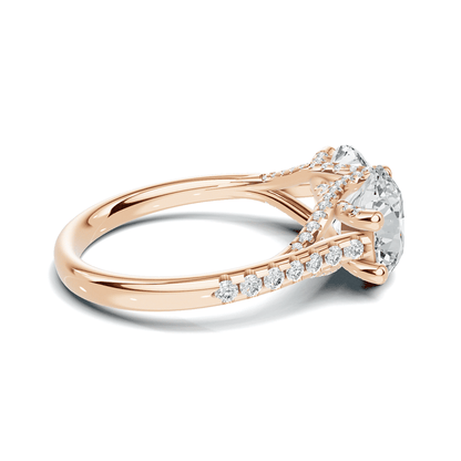 Elegant Dual Stone Ring