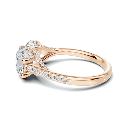 Elegant Dual Stone Ring