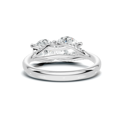 Elegant Dual Stone Ring
