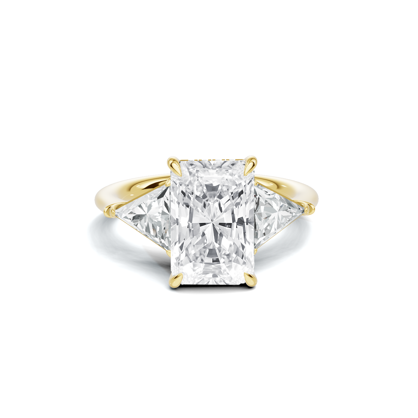 Elegant Geometric Accent Ring