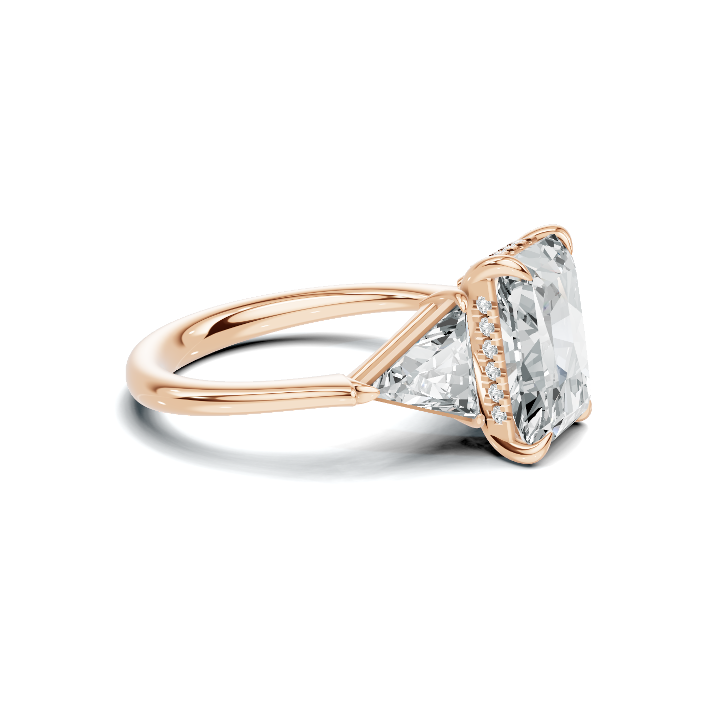 Elegant Geometric Accent Ring