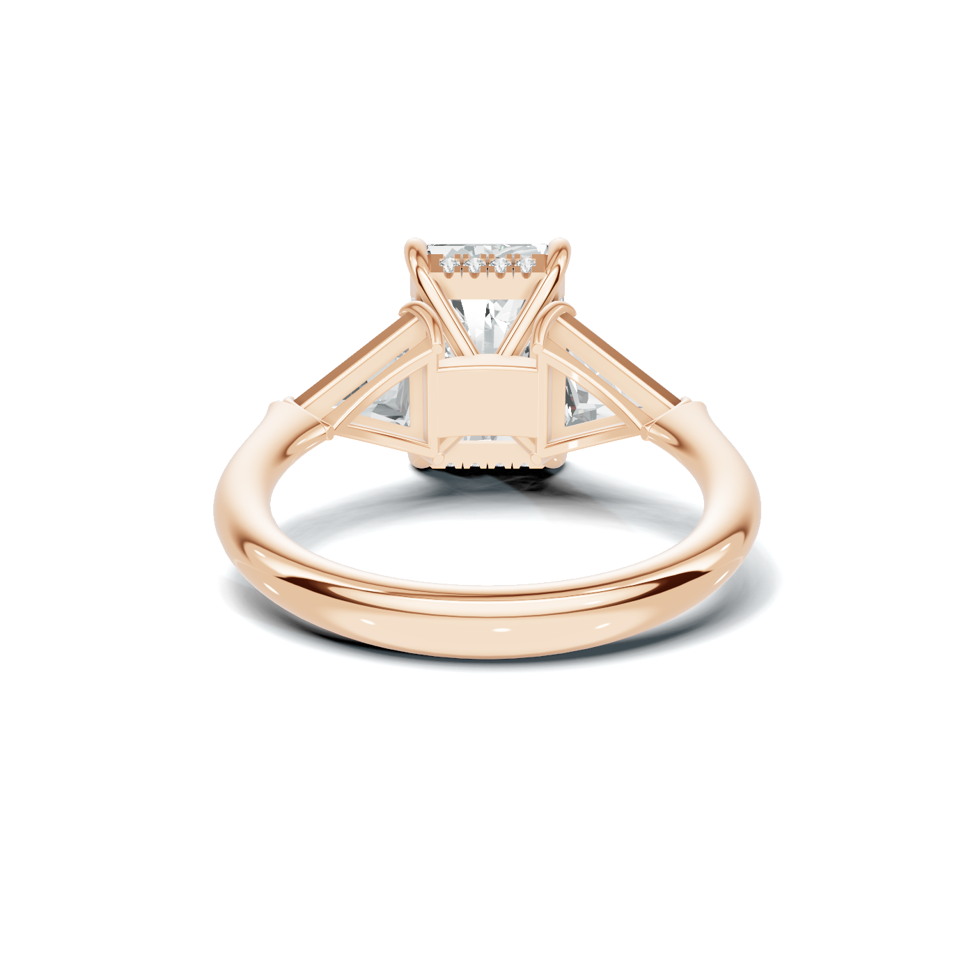 Elegant Geometric Accent Ring
