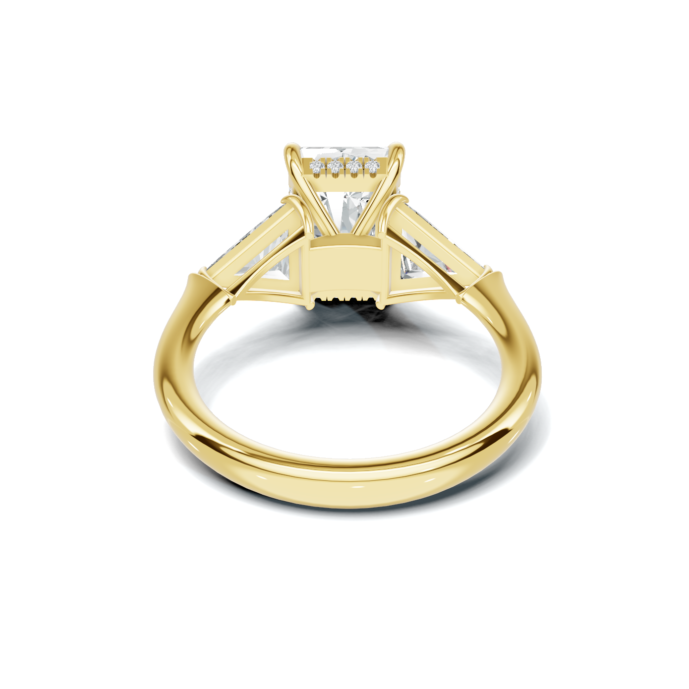 Elegant Geometric Accent Ring