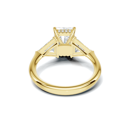 Elegant Geometric Accent Ring