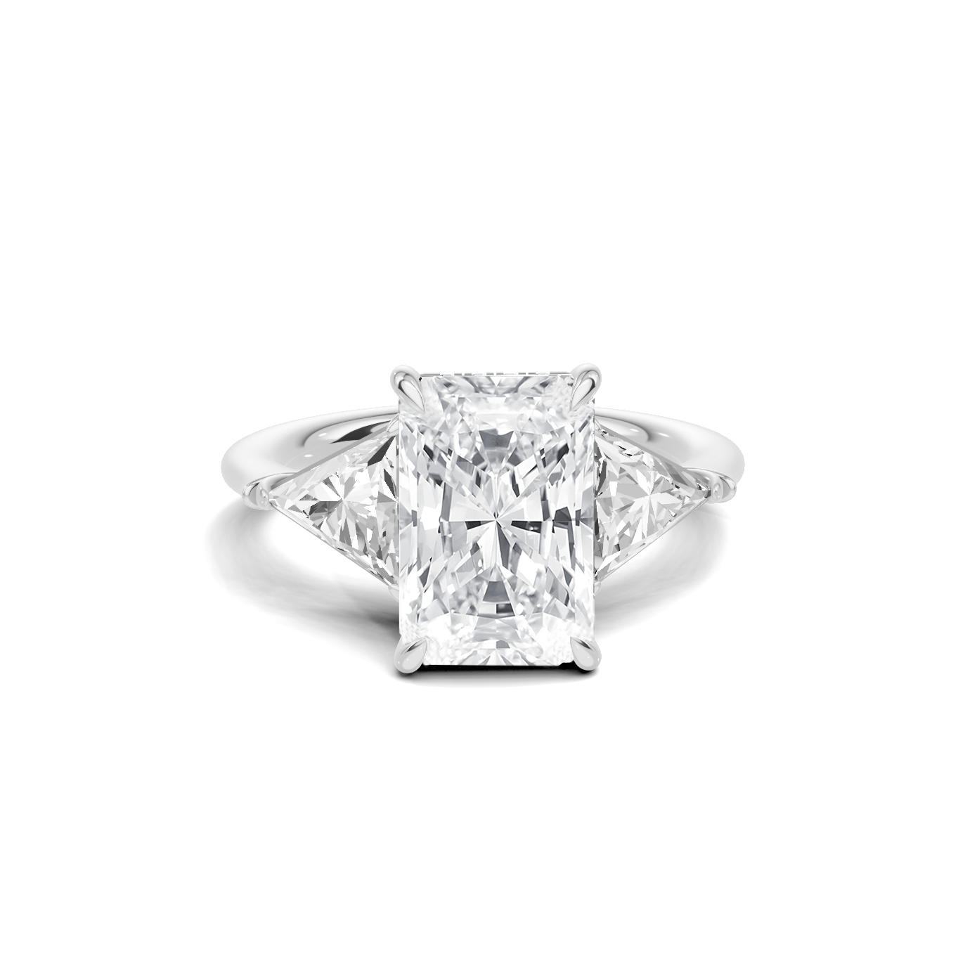 Elegant Geometric Accent Ring
