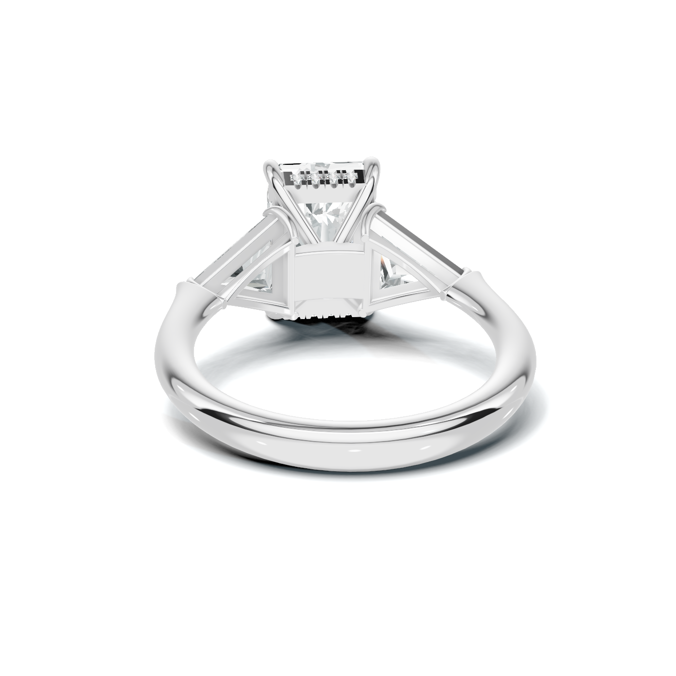 Elegant Geometric Accent Ring