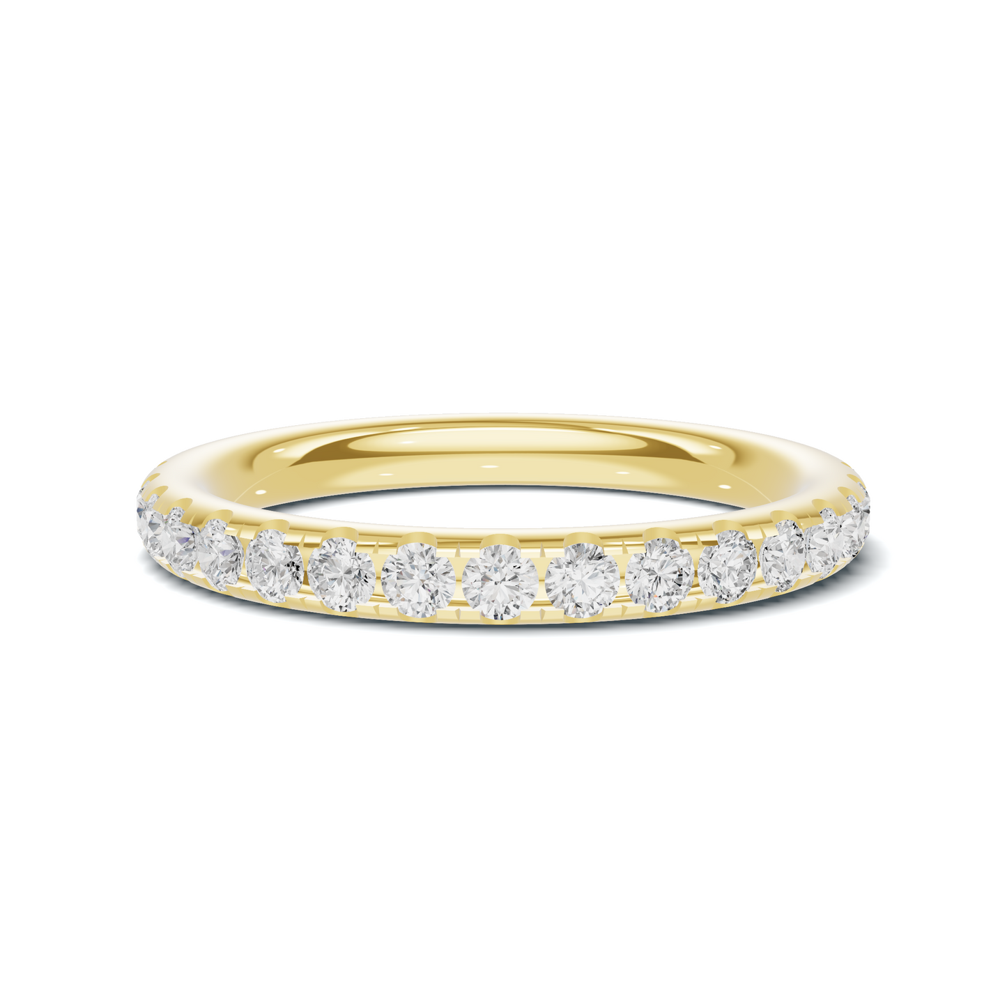 Elegant Half Eternity Ring