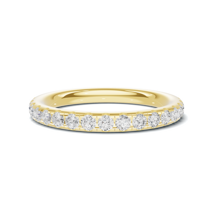 Elegant Half Eternity Ring