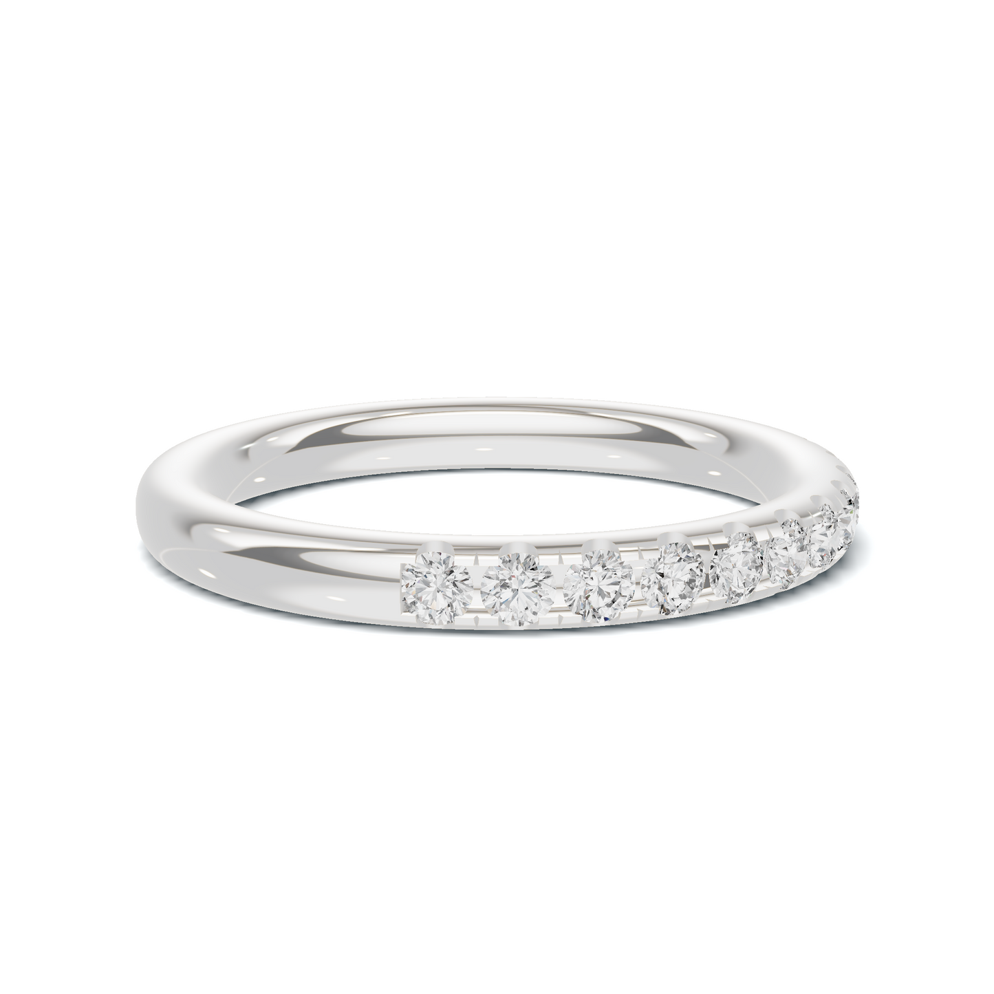 Elegant Half Eternity Ring