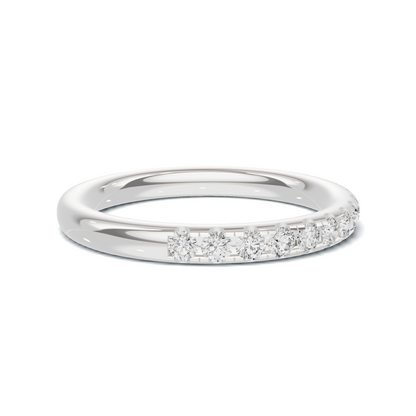 Elegant Half Eternity Ring