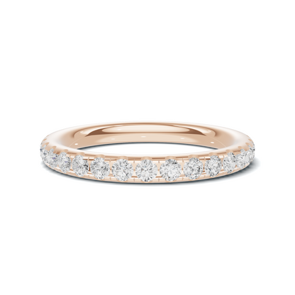 Elegant Half Eternity Ring