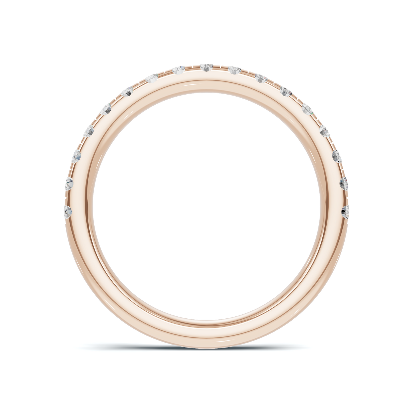 Elegant Half Eternity Ring