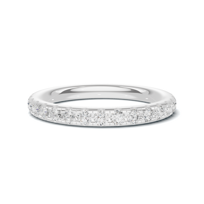 Elegant Half Eternity Ring