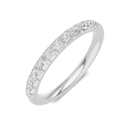 Elegant Half Eternity Ring