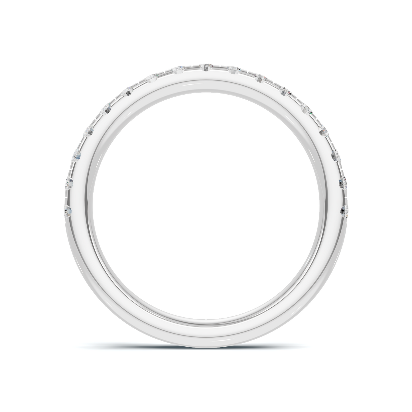 Elegant Half Eternity Ring