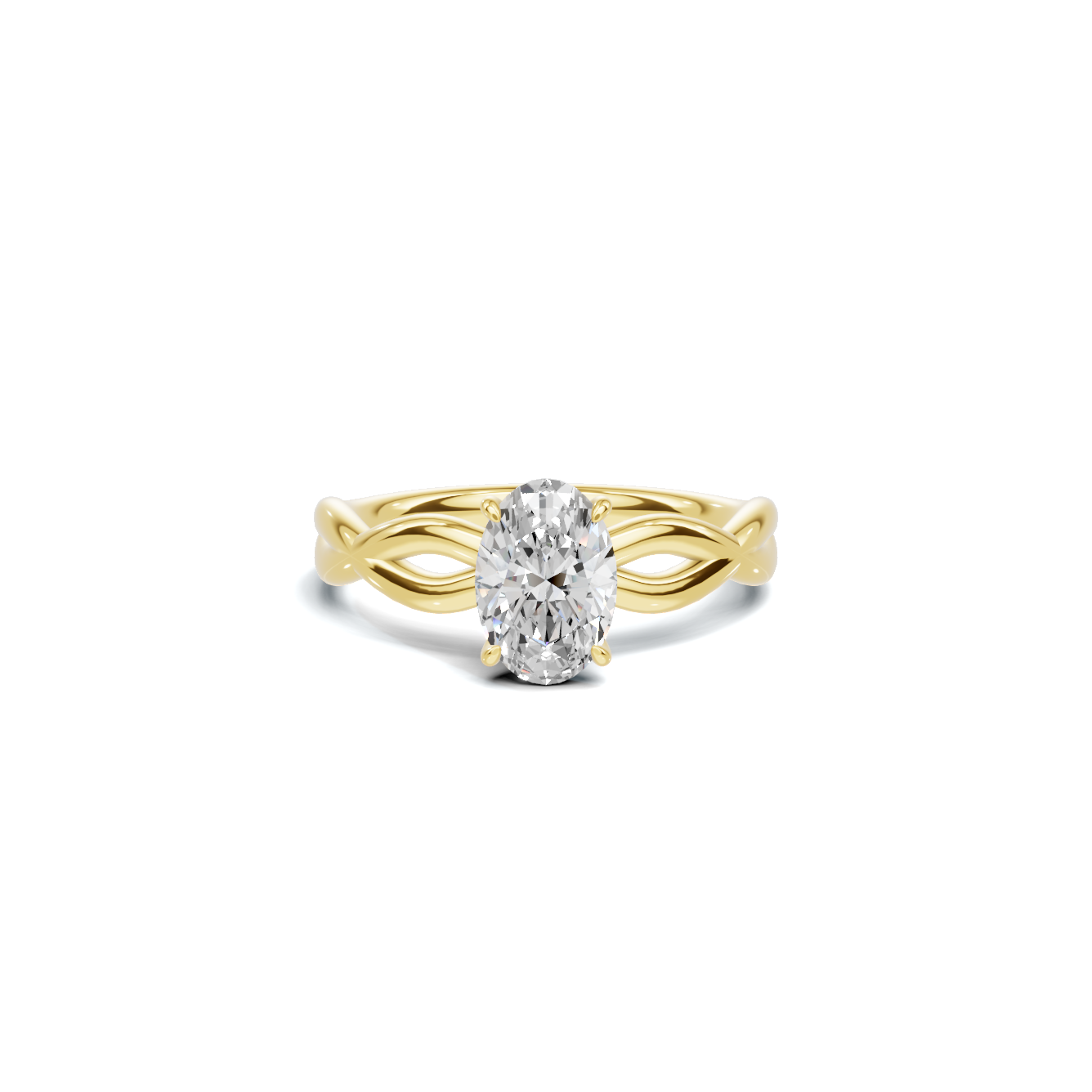 Elegant Infinity Twist Ring