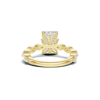 Elegant Marquise Accented Ring