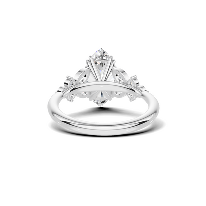Elegant Marquise Cluster Ring
