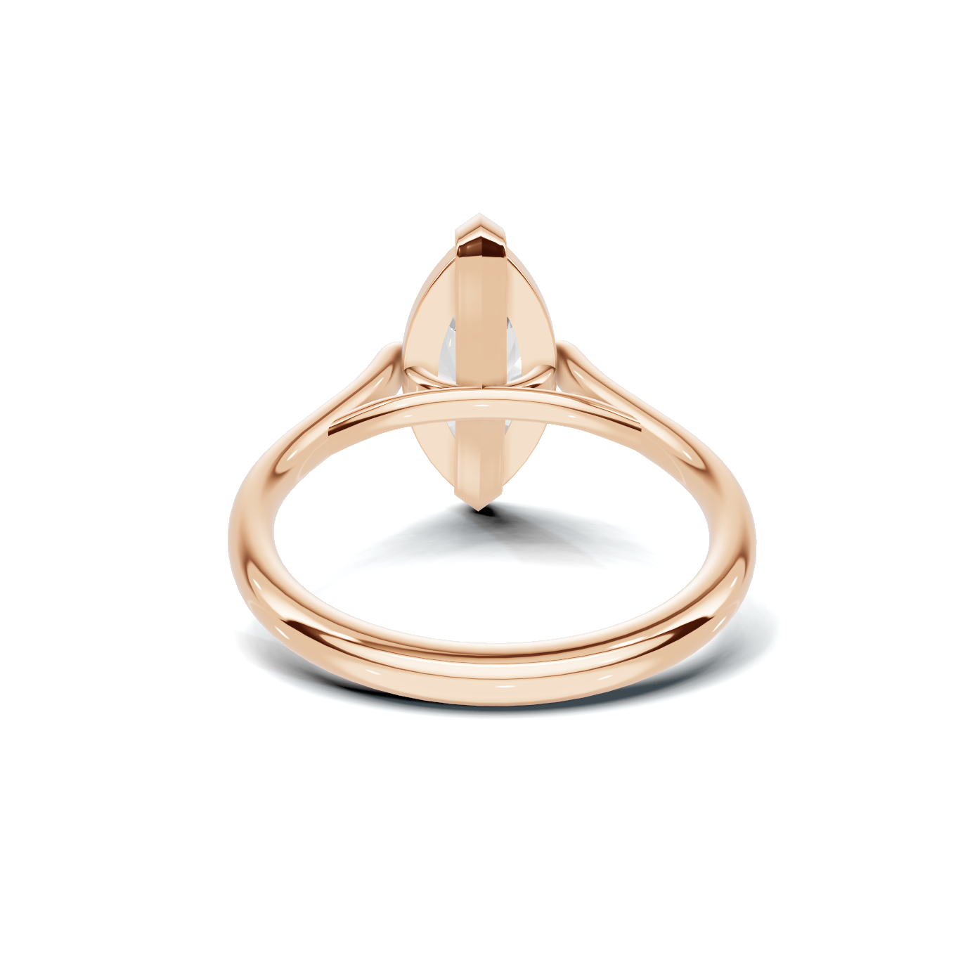 Elegant Marquise Solitaire Ring