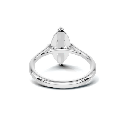 Elegant Marquise Solitaire Ring
