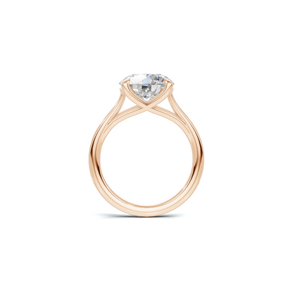 Elegant Minimalist Solitaire Ring