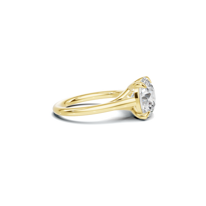 Elegant Minimalist Solitaire Ring