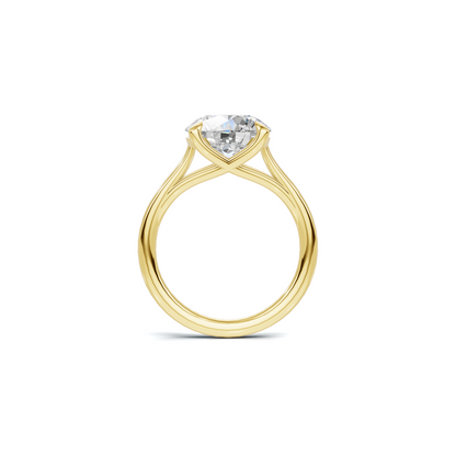 Elegant Minimalist Solitaire Ring