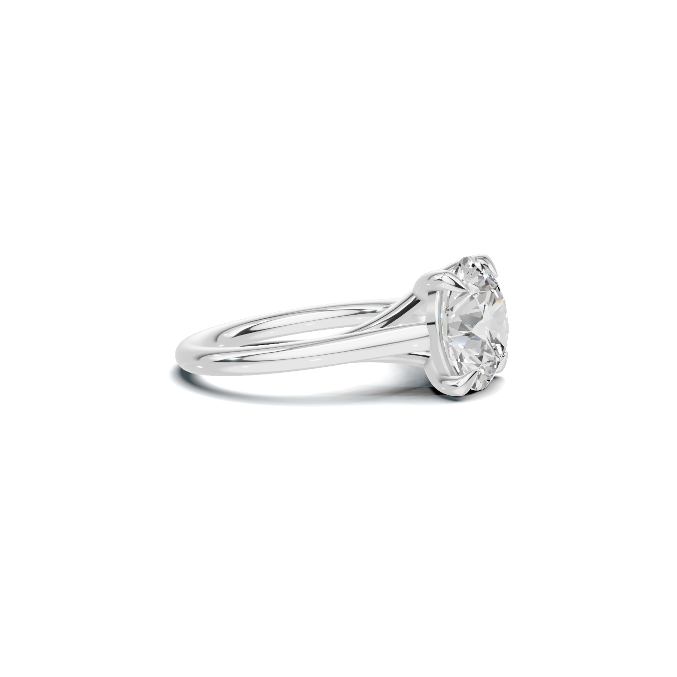 Elegant Minimalist Solitaire Ring