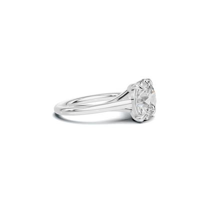 Elegant Minimalist Solitaire Ring