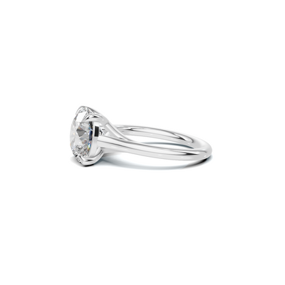 Elegant Minimalist Solitaire Ring