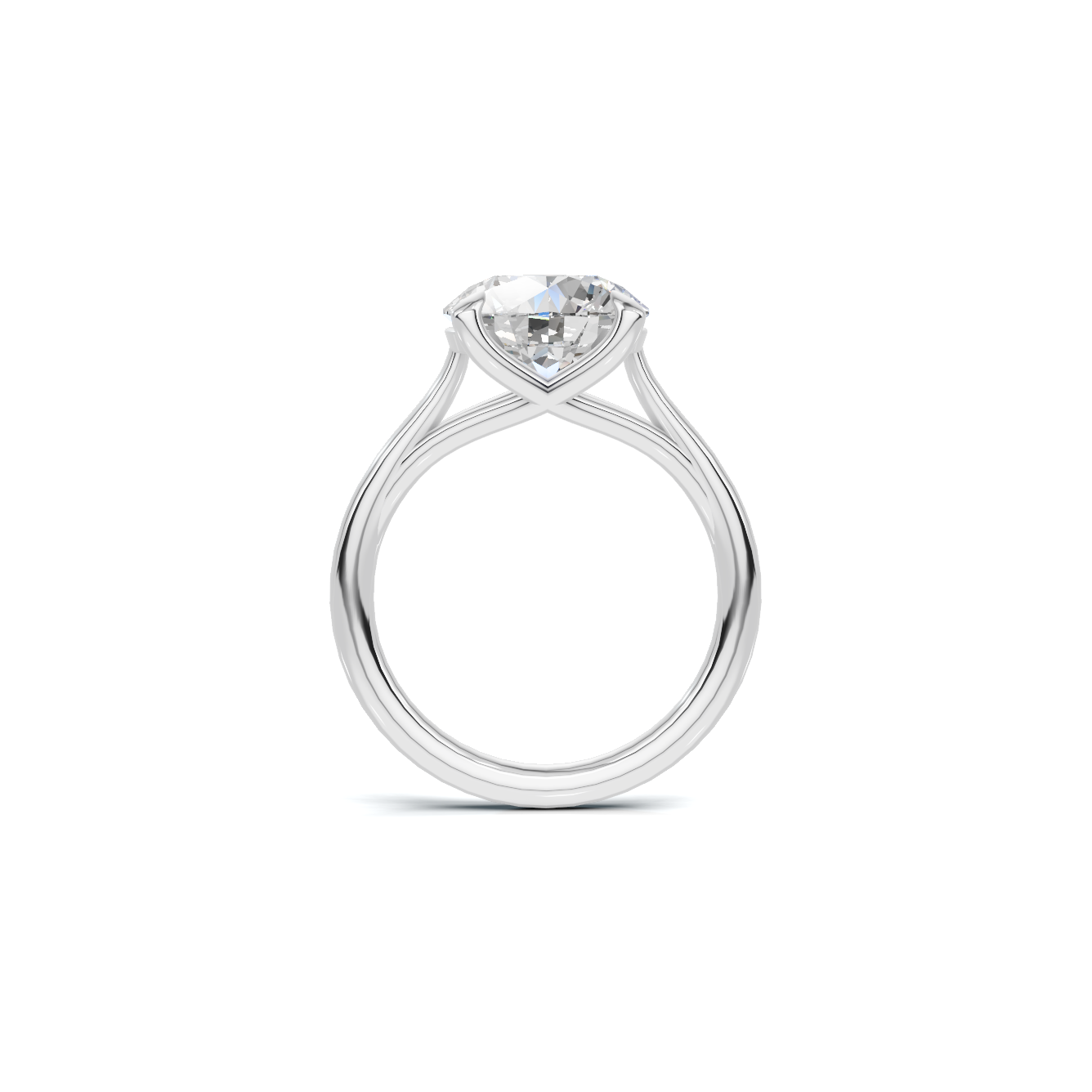 Elegant Minimalist Solitaire Ring