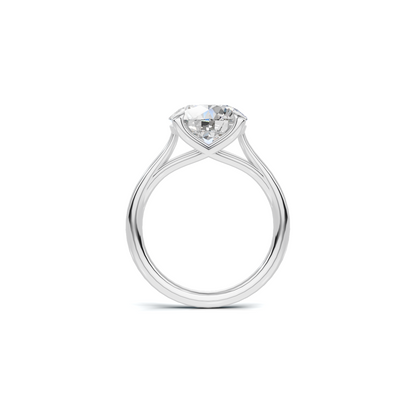 Elegant Minimalist Solitaire Ring