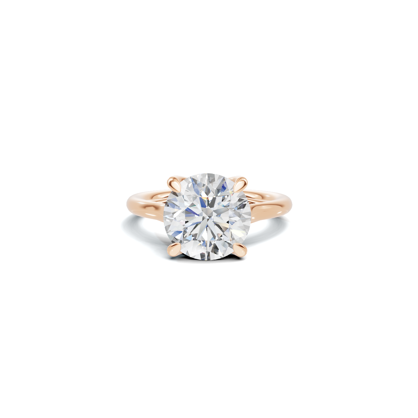 Elegant Minimalist Solitaire Ring