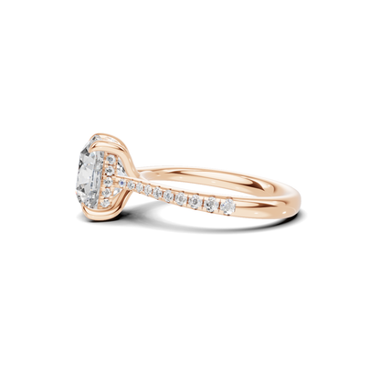 Elegant Pave Accented Ring