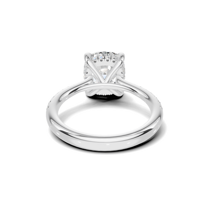 Elegant Pave Accented Ring